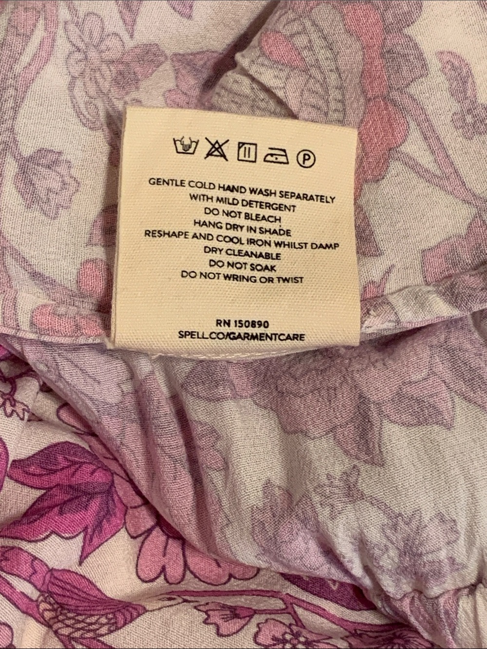 Spell Pink Floral V-Neck Jumpsuit - Picture 10 of 16